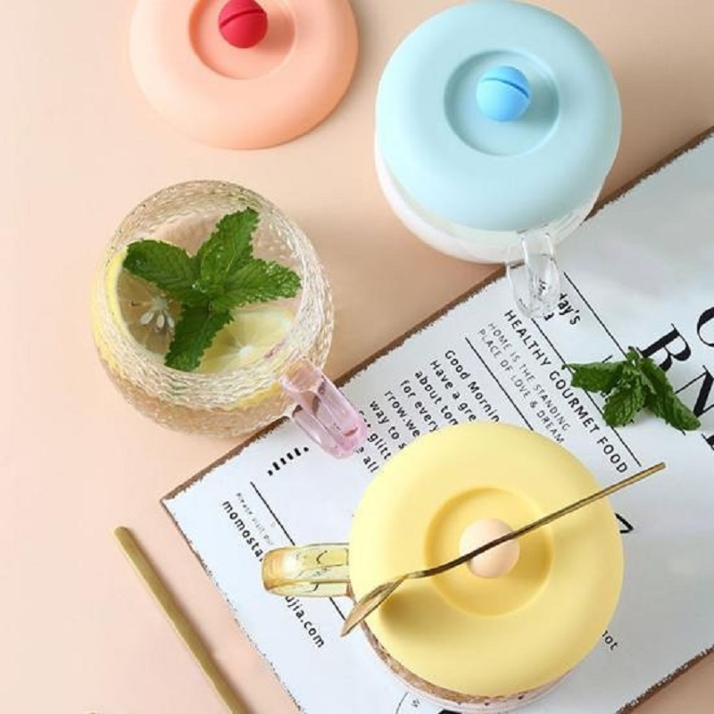 Silicone Cup Lid Mug Covers (1 Pc)